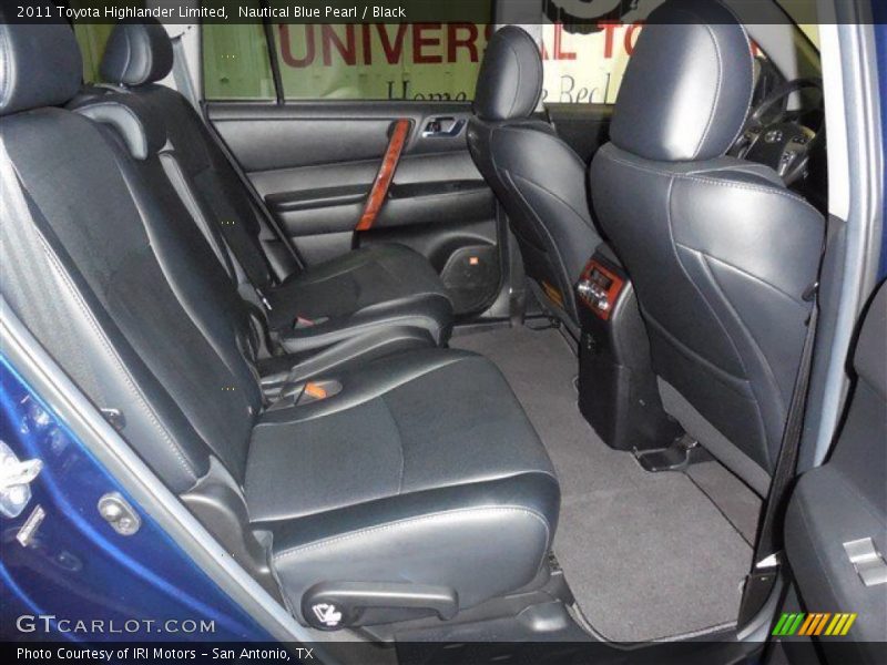 Nautical Blue Pearl / Black 2011 Toyota Highlander Limited