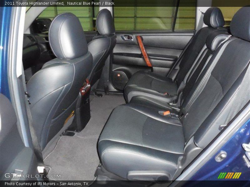 Nautical Blue Pearl / Black 2011 Toyota Highlander Limited