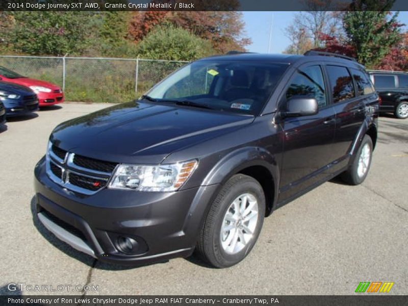 Front 3/4 View of 2014 Journey SXT AWD