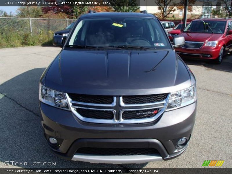 Granite Crystal Metallic / Black 2014 Dodge Journey SXT AWD
