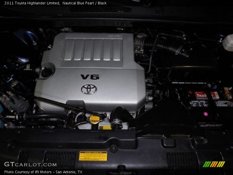 Nautical Blue Pearl / Black 2011 Toyota Highlander Limited