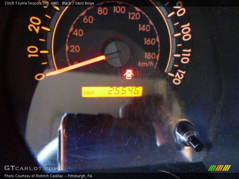 Black / Sand Beige 2008 Toyota Sequoia SR5 4WD