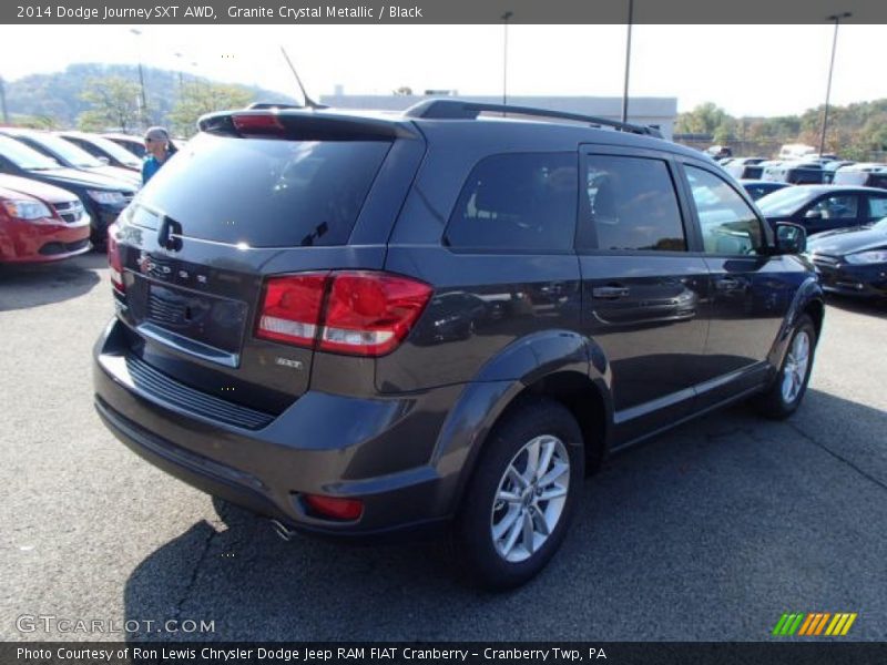 Granite Crystal Metallic / Black 2014 Dodge Journey SXT AWD