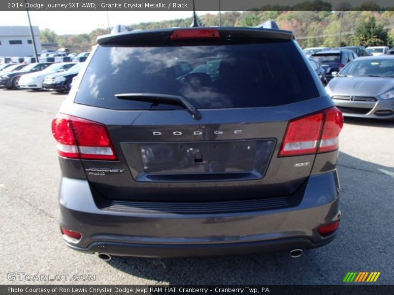 Granite Crystal Metallic / Black 2014 Dodge Journey SXT AWD
