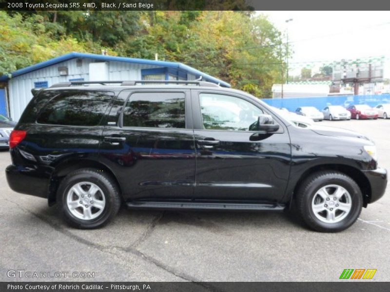 Black / Sand Beige 2008 Toyota Sequoia SR5 4WD