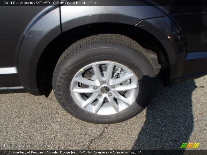 Granite Crystal Metallic / Black 2014 Dodge Journey SXT AWD