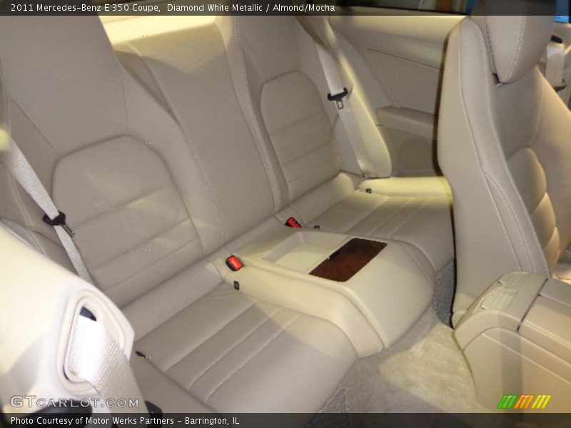 Diamond White Metallic / Almond/Mocha 2011 Mercedes-Benz E 350 Coupe