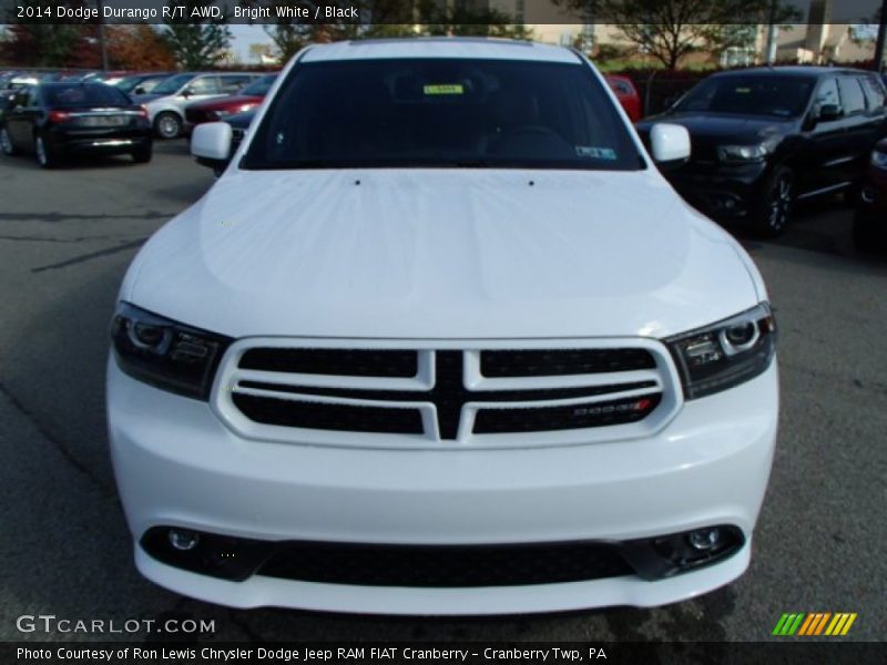 Bright White / Black 2014 Dodge Durango R/T AWD