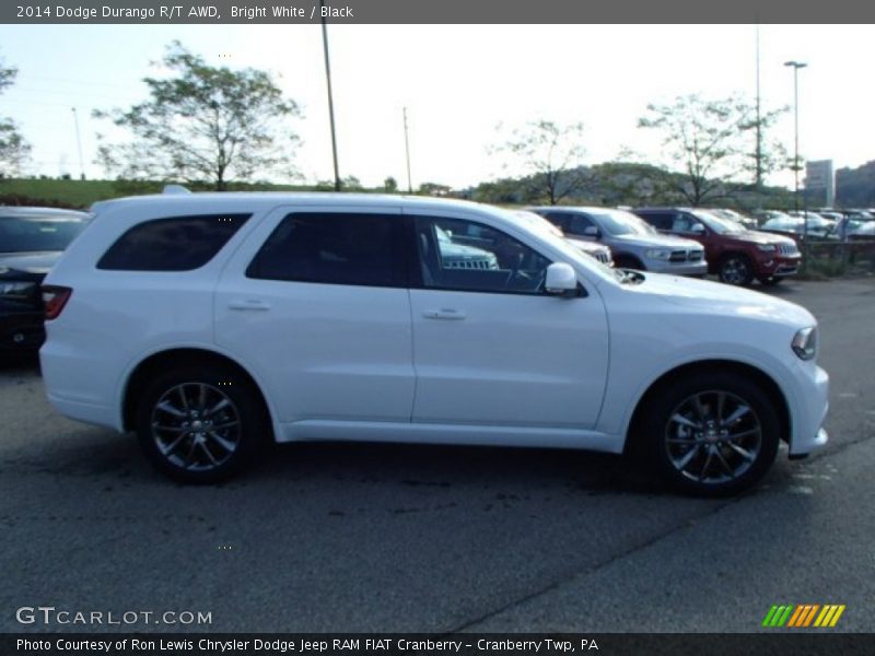 Bright White / Black 2014 Dodge Durango R/T AWD