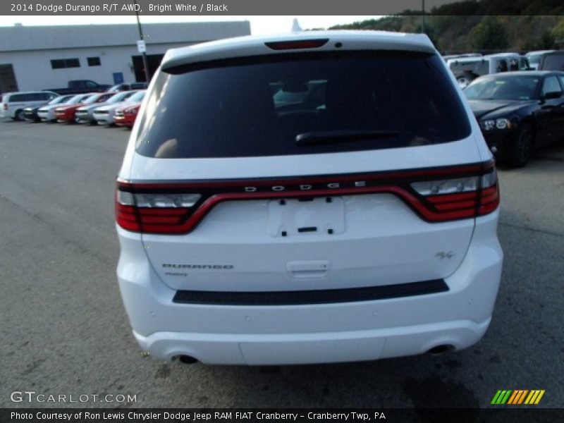 Bright White / Black 2014 Dodge Durango R/T AWD