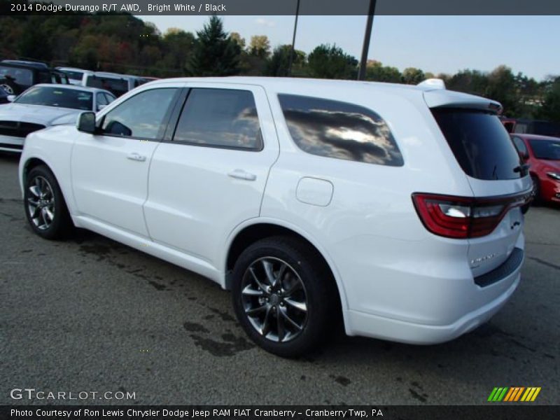 Bright White / Black 2014 Dodge Durango R/T AWD