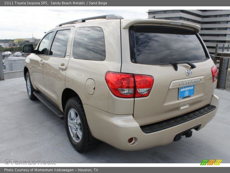 Sandy Beach Metallic / Sand Beige 2011 Toyota Sequoia SR5