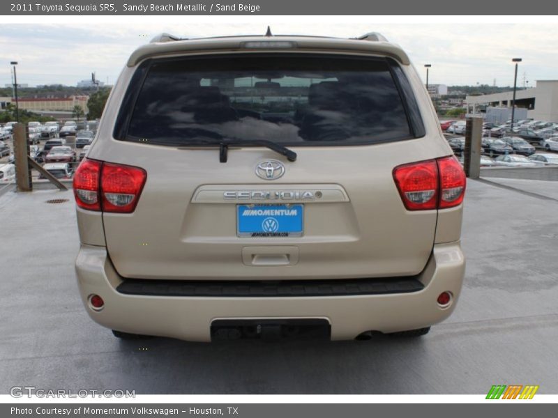 Sandy Beach Metallic / Sand Beige 2011 Toyota Sequoia SR5