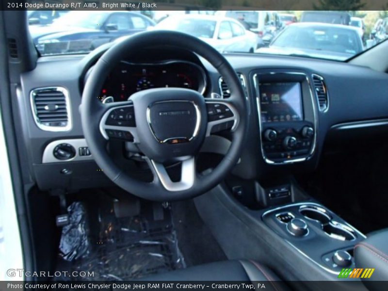Bright White / Black 2014 Dodge Durango R/T AWD