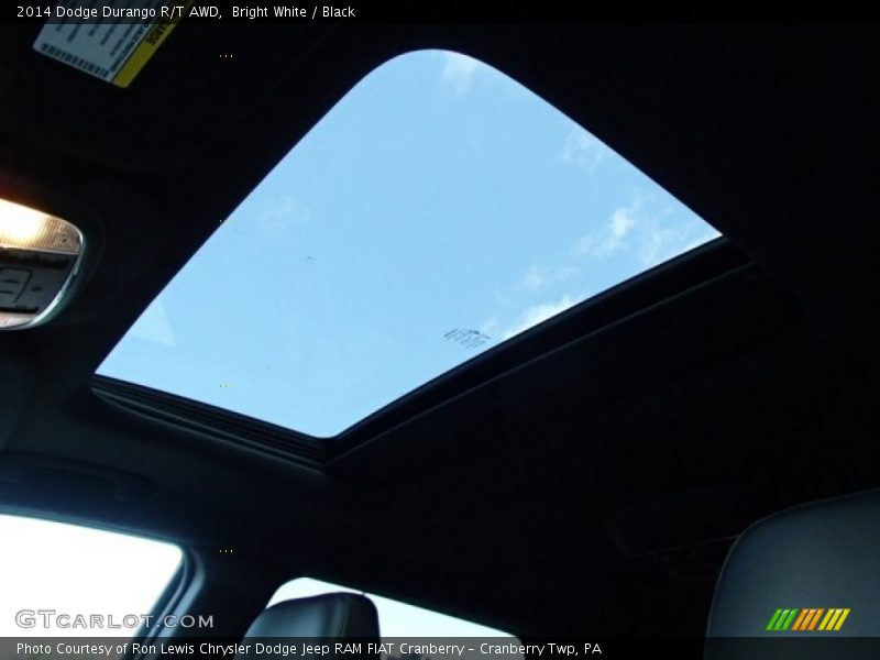 Bright White / Black 2014 Dodge Durango R/T AWD