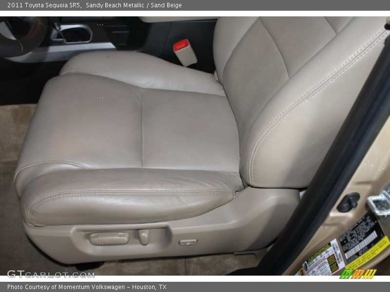 Sandy Beach Metallic / Sand Beige 2011 Toyota Sequoia SR5