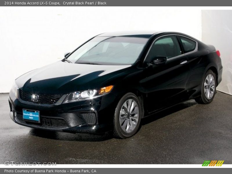 Crystal Black Pearl / Black 2014 Honda Accord LX-S Coupe