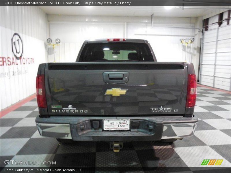 Taupe Gray Metallic / Ebony 2010 Chevrolet Silverado 1500 LT Crew Cab