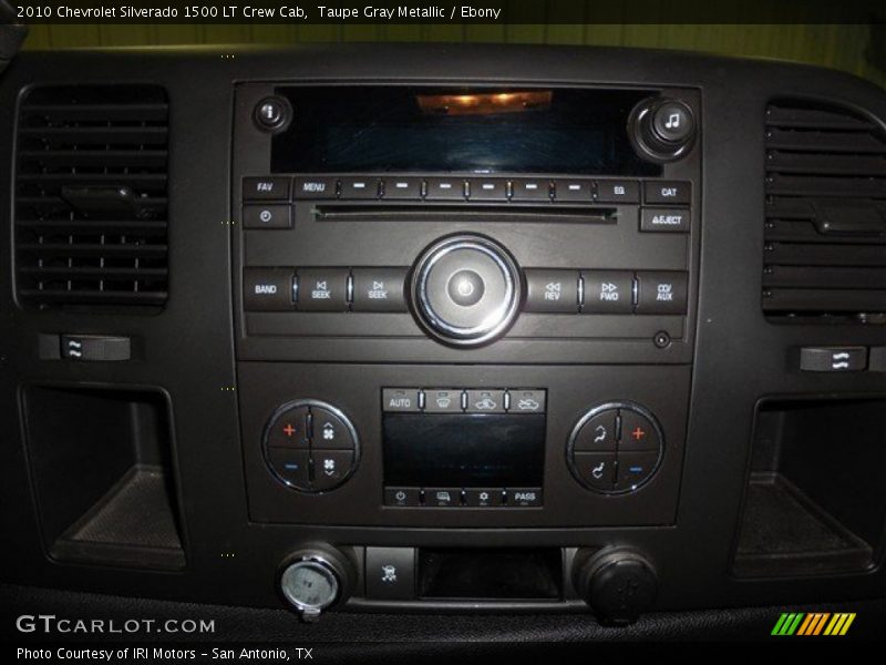 Taupe Gray Metallic / Ebony 2010 Chevrolet Silverado 1500 LT Crew Cab