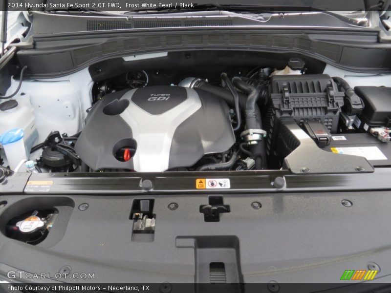  2014 Santa Fe Sport 2.0T FWD Engine - 2.0 Liter GDI Turbocharged DOHC 16-Valve CVVT 4 Cylinder