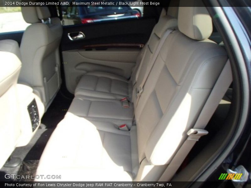 Maximum Steel Metallic / Black/Light Frost Beige 2014 Dodge Durango Limited AWD
