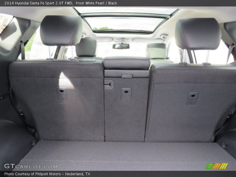 Frost White Pearl / Black 2014 Hyundai Santa Fe Sport 2.0T FWD