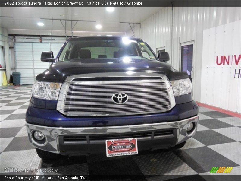 Nautical Blue Metallic / Graphite 2012 Toyota Tundra Texas Edition CrewMax