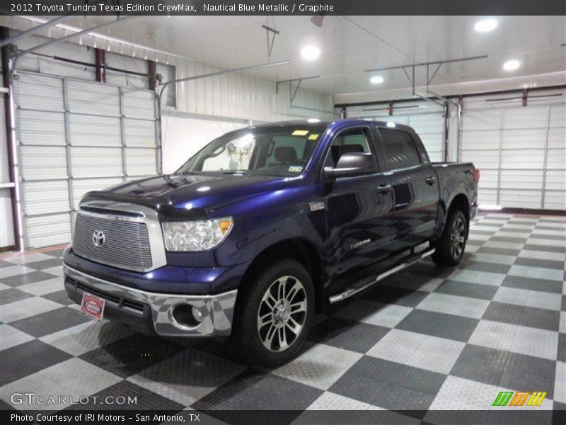 Nautical Blue Metallic / Graphite 2012 Toyota Tundra Texas Edition CrewMax