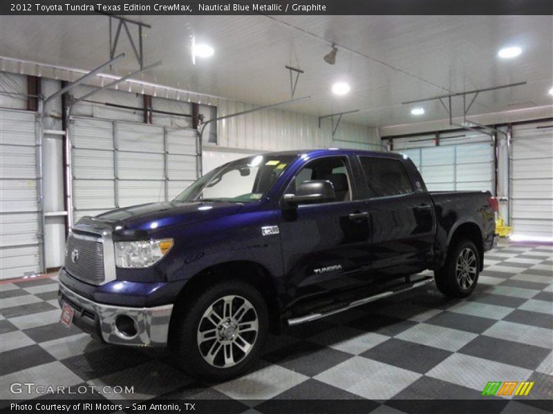 Nautical Blue Metallic / Graphite 2012 Toyota Tundra Texas Edition CrewMax