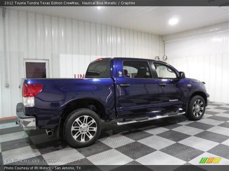 Nautical Blue Metallic / Graphite 2012 Toyota Tundra Texas Edition CrewMax