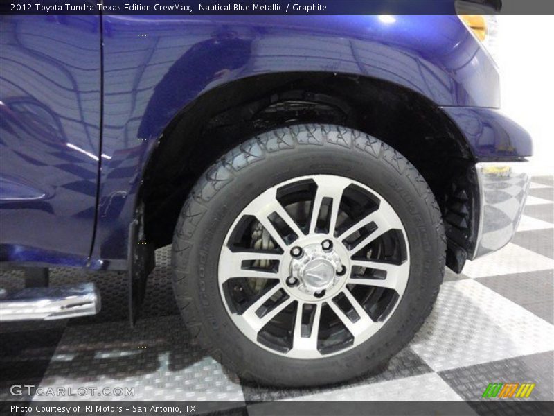Nautical Blue Metallic / Graphite 2012 Toyota Tundra Texas Edition CrewMax