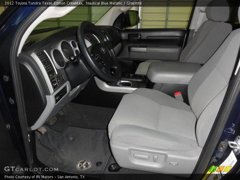 Nautical Blue Metallic / Graphite 2012 Toyota Tundra Texas Edition CrewMax