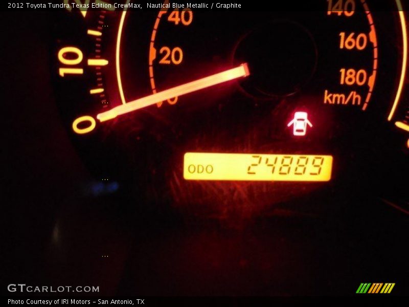 Nautical Blue Metallic / Graphite 2012 Toyota Tundra Texas Edition CrewMax