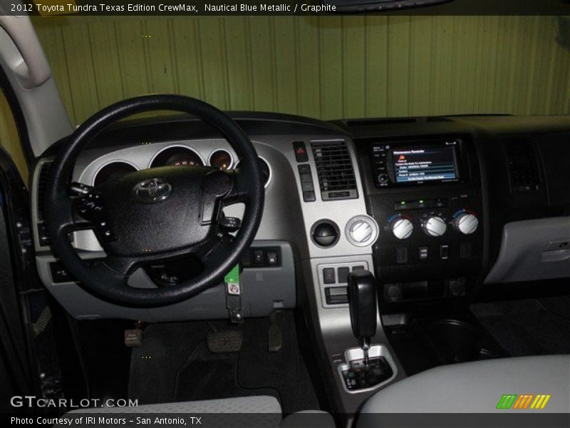 Nautical Blue Metallic / Graphite 2012 Toyota Tundra Texas Edition CrewMax