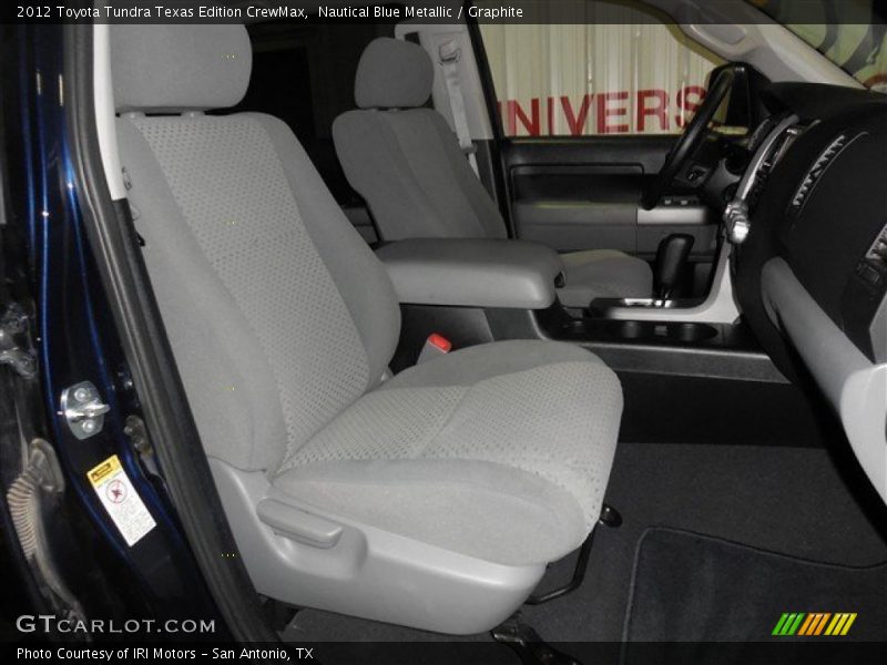 Nautical Blue Metallic / Graphite 2012 Toyota Tundra Texas Edition CrewMax