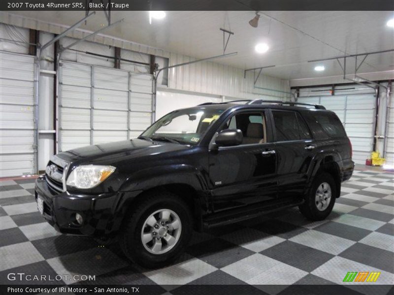 Black / Taupe 2007 Toyota 4Runner SR5
