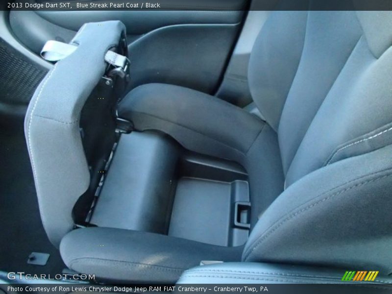 Blue Streak Pearl Coat / Black 2013 Dodge Dart SXT