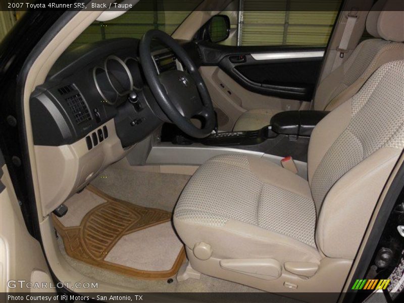 Black / Taupe 2007 Toyota 4Runner SR5