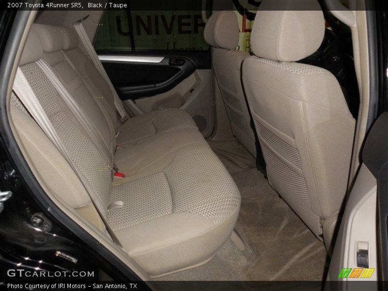 Black / Taupe 2007 Toyota 4Runner SR5