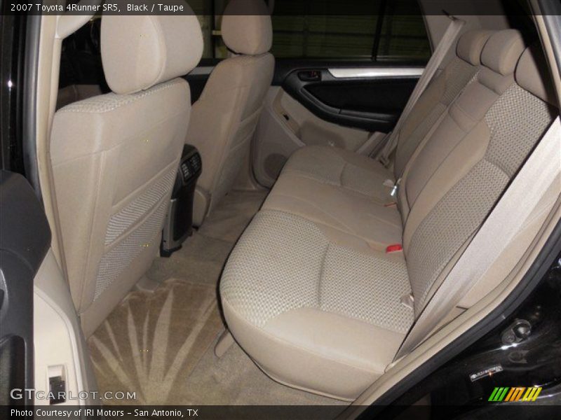 Black / Taupe 2007 Toyota 4Runner SR5