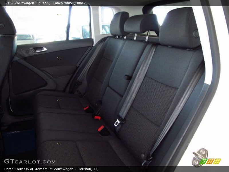 Candy White / Black 2014 Volkswagen Tiguan S