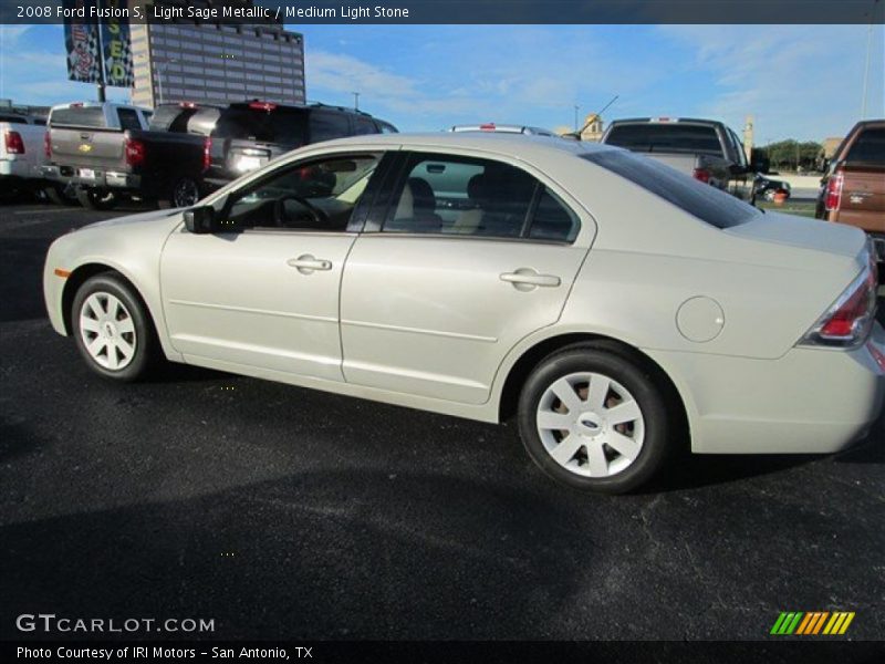 Light Sage Metallic / Medium Light Stone 2008 Ford Fusion S