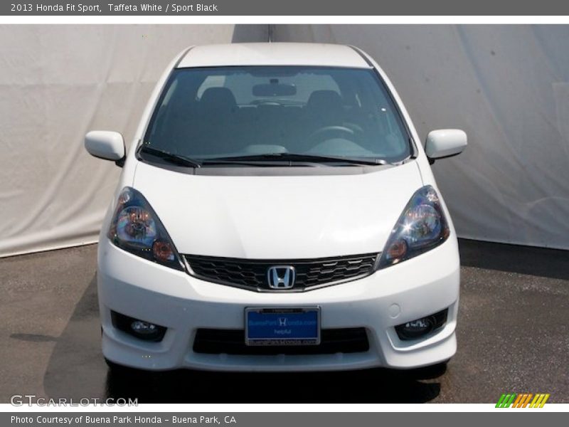 Taffeta White / Sport Black 2013 Honda Fit Sport