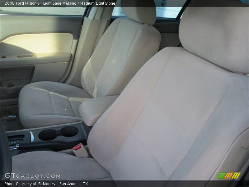 Light Sage Metallic / Medium Light Stone 2008 Ford Fusion S