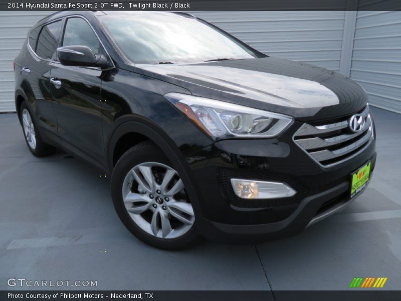 Twilight Black / Black 2014 Hyundai Santa Fe Sport 2.0T FWD