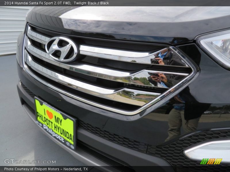 Twilight Black / Black 2014 Hyundai Santa Fe Sport 2.0T FWD