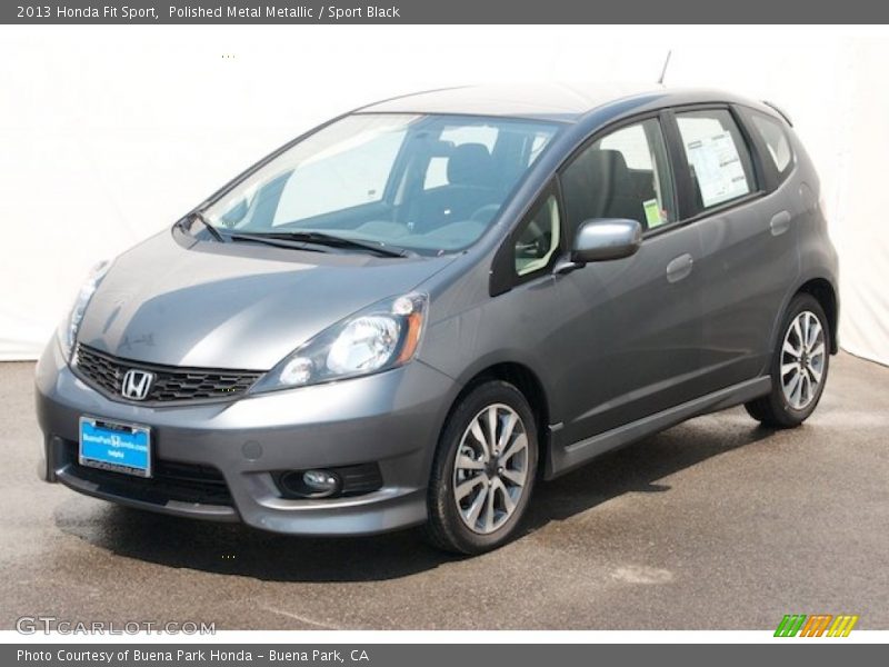 Polished Metal Metallic / Sport Black 2013 Honda Fit Sport