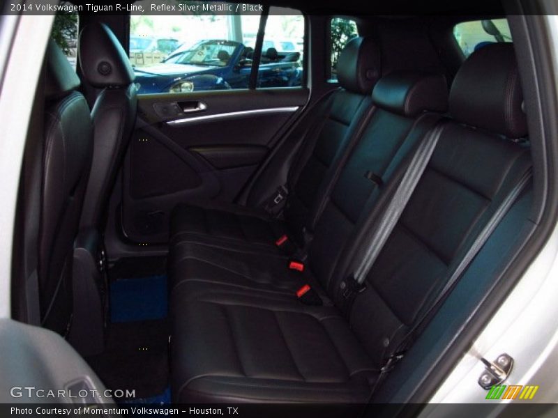 Reflex Silver Metallic / Black 2014 Volkswagen Tiguan R-Line