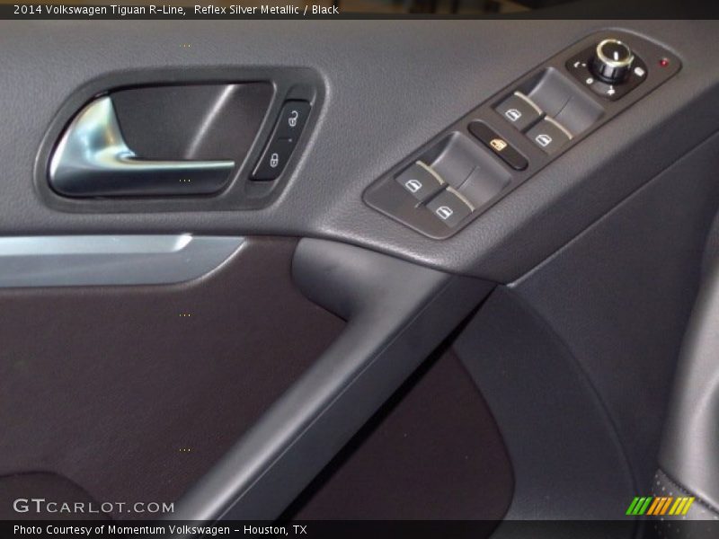 Reflex Silver Metallic / Black 2014 Volkswagen Tiguan R-Line