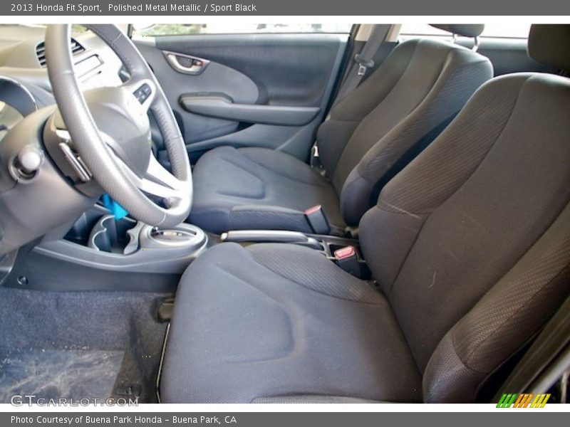 Polished Metal Metallic / Sport Black 2013 Honda Fit Sport